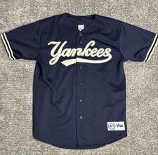 Chuck Knoblauch New York Yankees Jersey Vintage Majestic Size Medium