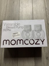 Momcozy S12 9-Levels Double Wearable Breast Pump - White, Brand New sealed