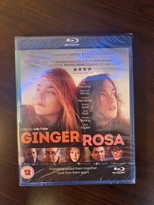 Ginger & Rosa (Blu-ray) Elle Fanning Sally Potter BRAND NEW SEALED   REGION B