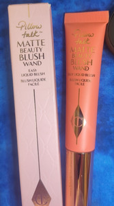 Charlotte Tilbury Pillow Talk Matte Beauty Blush Wand shade: Peach Pop full sz