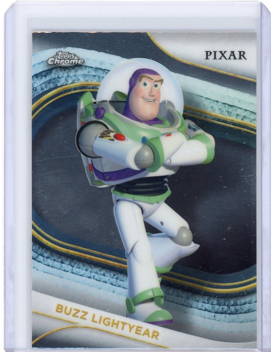 2025 Topps Chrome Disney #90 Buzz Lightyear Card