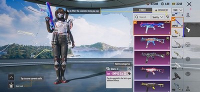 PUBG Mobile Account for Sale  M416 Glacier Lv.5+ UMP Kill Message+Rare Skins