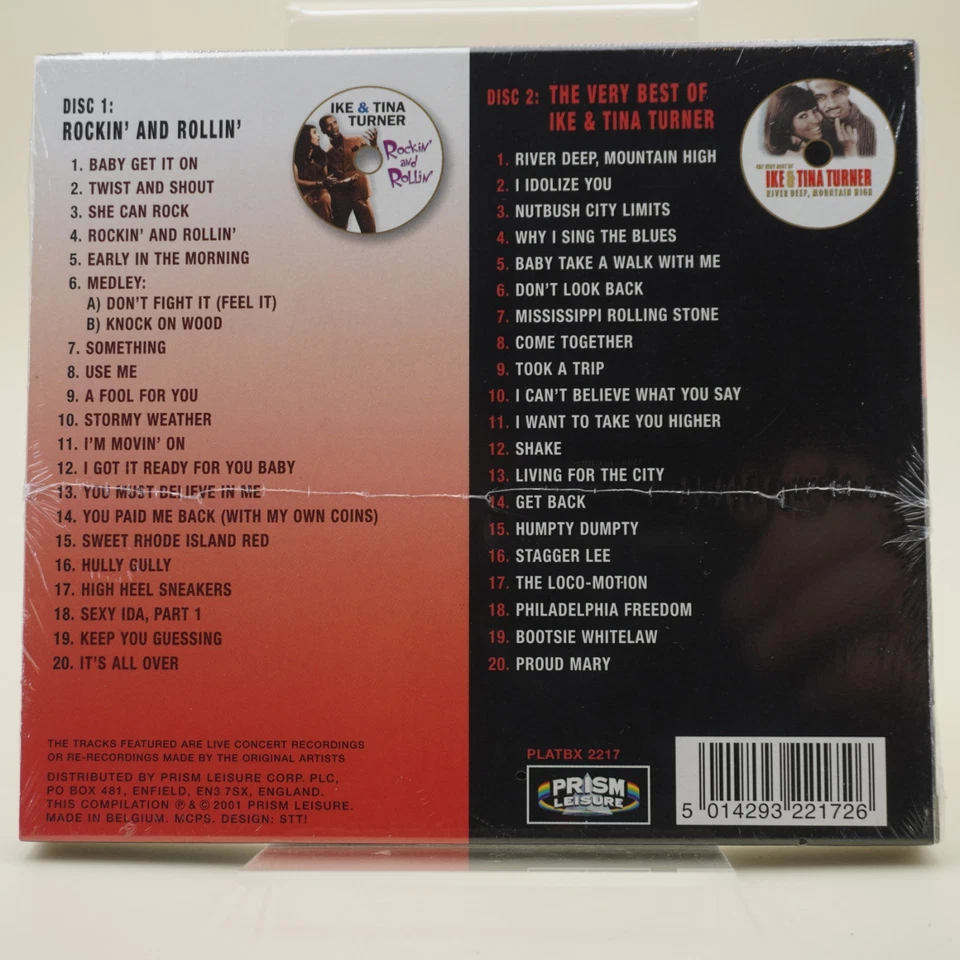 Ike & Tina Turner – 40 Great Performances | CD | Zustand Neu / OVP - Bild 2 von 2