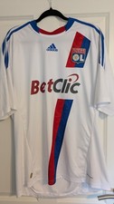 Olympique Lyon Heimtrikot 2010/11 Adidas Größe XL – Sehr gut erhalten