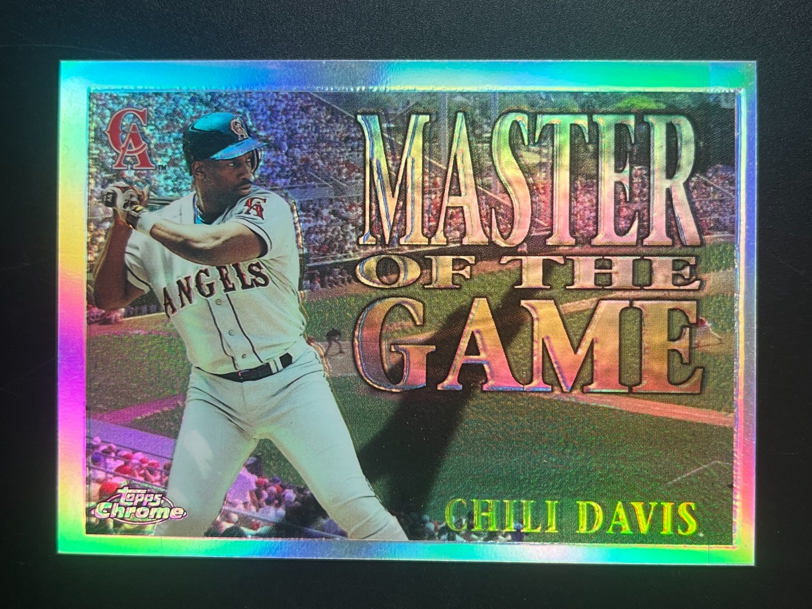 Chili Davis 1996 Topps Chrome Mater of the Game REFRACTOR #MG10