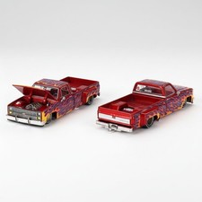 Chevrolet Silverado Dually on Fire V1 Red Flames KAIDO WORKS