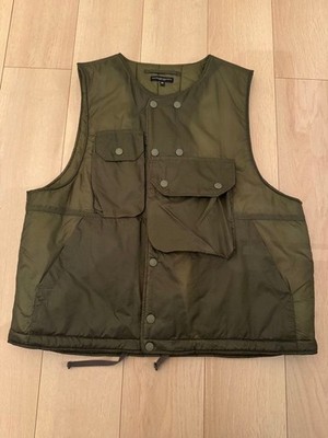 Engineered Garments Cover Vest M Olive | eBay Engineered Garments Cover Vest M Olive | eBay