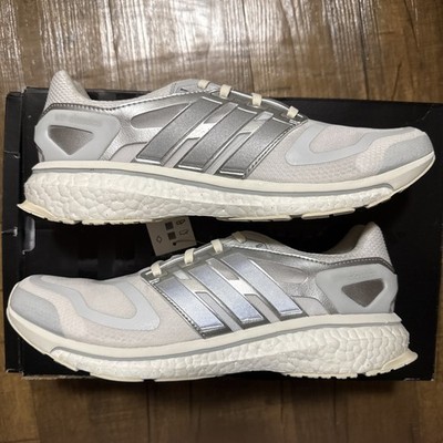adidas Energy Boost Kith White Black Silver Metallic Size 12, DS BRAND NEW*