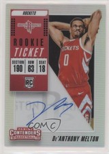 2018 Panini Contenders Premium Edition Silver Prizm De'Anthony Melton Auto 07d9