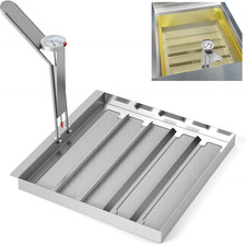 TK45 Deep Fryer Filter Screen, 304 Stainless Steel, Extends Oil Life by 40%