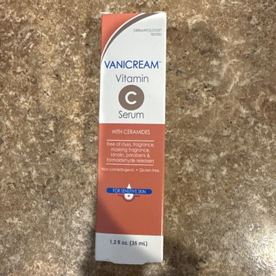 Vanicream Vitamin C Serum 1.2 oz (35ml) With Ceramides Sensitive Skin Fragrance