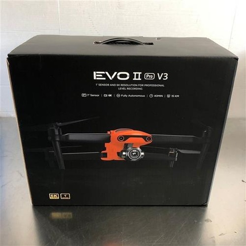 AUTEL EVO II PRO V3 6K CAMERA DRONE RUGGED BUNDLE MDCV3 -NOB-READ!