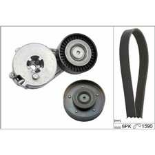 ORIGINAL® Schaeffler INA Keilrippenriemensatz für Audi A4 B8 Avant A4 B8 Q5 A5