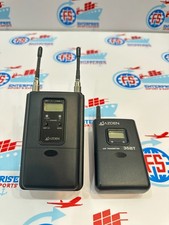 Azden 330UPR Receiver  35BT Transmitter UHF Dual-Channel Wireless System