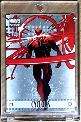 2013 Marvel Now Upper Deck Silver Parallel Card 23 CYCLOPS. ( PACK FRESH GEM )