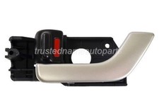 Fits 2003 To 2008 Hyundai Tiburon Interior Door Handle Front Left Silver Black Fits 2003 To 2008 Hyundai Tiburon Interior Door Handle Front Left Silver Black