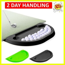 All-Weather Golf Ball Trays with 70 Ball Capacity - Black or Green - Compatib...