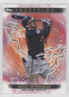 2024 Topps Inception Gold Electricity 5/50 Adley Rutschman #15 uk2