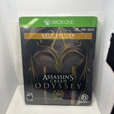 Assassins Creed Odyssey Gold Steelbook Edition w/ Slipcover Sealed Brand New