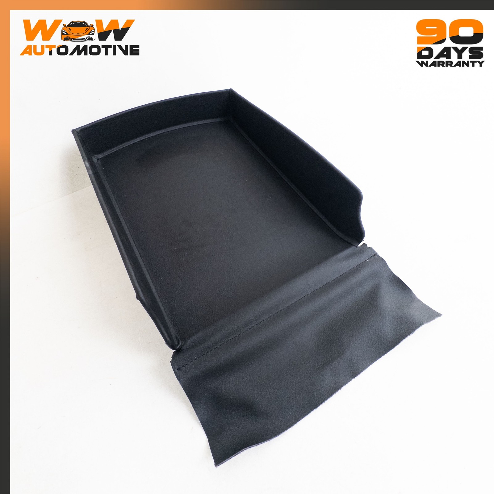 08-19 MASERATI GRANTURISMO REAR CENTER CONSOLE ARMREST COVER PANEL BLACK OEM