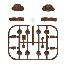 Nintendo Switch Organic EL Joy-Con Replacement Button Wood Grain Design