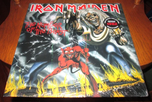 Iron Maiden NUMBER OF THE BEAST The Studio Collection Remastered 180 GRAM LP NEW