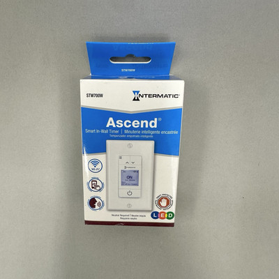 Intermatic ST01K Astronomic Digital In-Wall Timer - White
