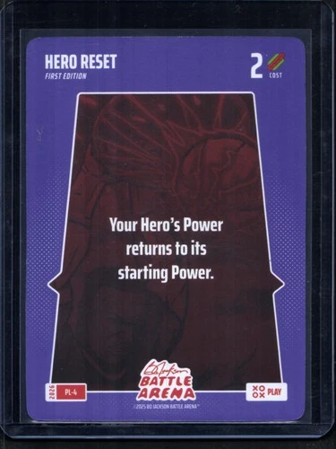 2026 Bo Jackson Battle Arena - Play - Hero Reset #PL-4