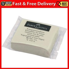 Faber-Castell Kneadable Art Eraser, White, Single, For Art, Craft, Drawing,...