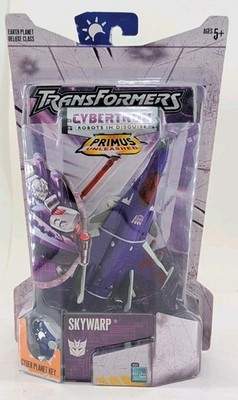 Transformers Cybertron: RID Primus Unleashed ''Skywarp'' & Cyber key *Rare*