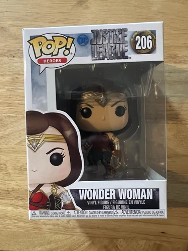 Funko Pop DC Justice League Movie Wonder Woman  206 Collectable NEW Clean Box