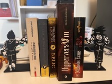 Fermalibri , bookend, idea regalo soprammobile dragon ball goku vegeta