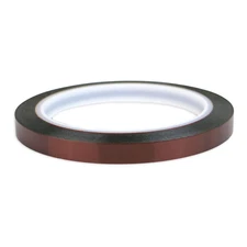 JVCC Kapton Polyimide Film Tape [2 mil] (EGPF-02): 3/8 in. x 36 yds. (Amber / Tr