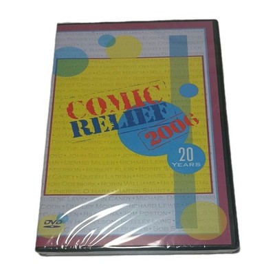 RARE COMIC RELIEF 2006 DVD Robin Williams Hurricane Katrina Chris Rock Belushi