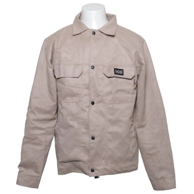 VOG, Oberhemd, Herren, Größe: M/L, Beige, Einfarbig #ITz