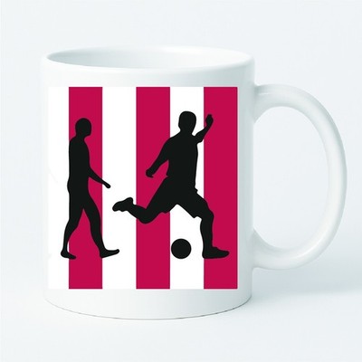 Football Player Evolution 11 Unzen Keramiktasse für Fußballfans Fußbecher Trinken