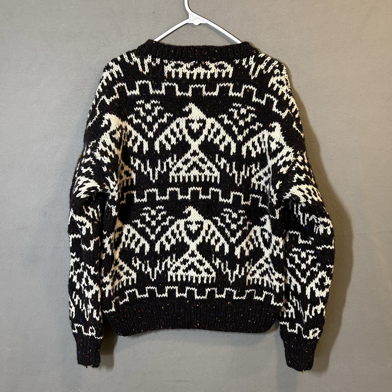 VTG Gap Wool Eagle Pattern Knit Sweater Adult S P… - image 3