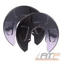 2X Ankerblech FÜR Bremsscheibe Hinten FÜR Seat Alhambra 7V BJ 98-10