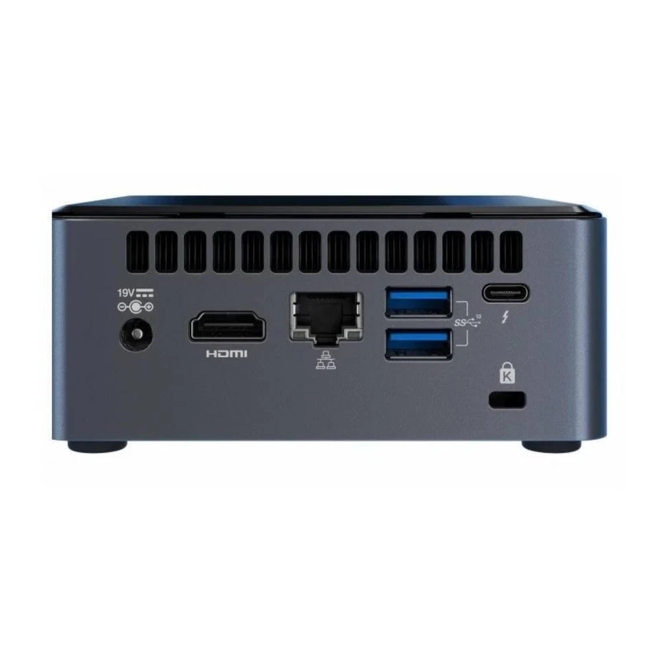 Intel BXNUC10i7FNH Mini PC i7 10710U @1.10GHz 32GB RAM DDR4 512GB SSD Windows 10 - Image 3 of 4