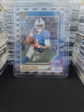 2024-25 Optic Clearly James Cook Team Logo FOTL /7 Buffalo Bills SSP