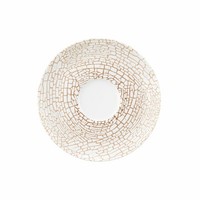 Seltmann Weiden Liberty Kombi-Untertasse Unterteller Porzellan Krakelee Ø 16.1Cm