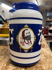 Zig Zag Rolling Papers Whirley Drink Insulated Thermo Travel Mug 100oz Blue Rare