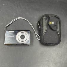 Olympus FE-4000 12MP Digital Camera 4x Zoom Siver Working Case Memory Card