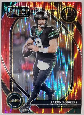 2024 Panini Select - Club Level Aaron Rodgers #231 Red Shock Prizm /249