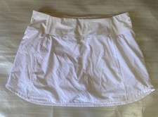 Champion Authentic Athleticwear White Tennis Skirt Skort Soft Woman's Size XL