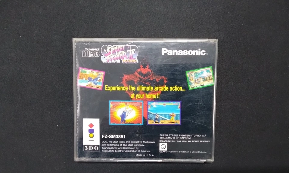 3DO SUPER STREET FIGHTER II TURBO CONDIZIONI FOTO - Immagine 2 di 4