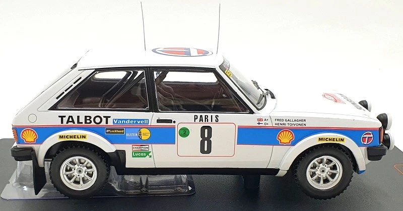 IXO 1/18 Scale 18RMC095B - Talbot Sunbeam Lotus #8 RMC 1981 H.Toivonen - Image 3 of 4