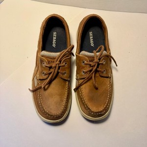 Sebago Men’s Bar Harbor Leather Tan Slip On Loafers Boat Shoes Size 9 NEW Sebago Docksides 2 tone Brown Leather | Mercari main image 3