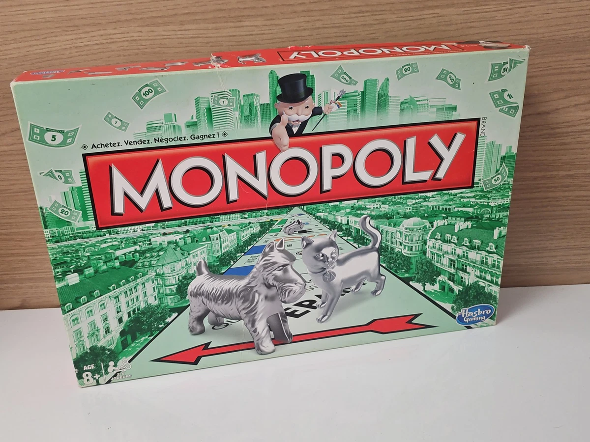 Hasbro – jeu de société Original Monopoly Voice Banking