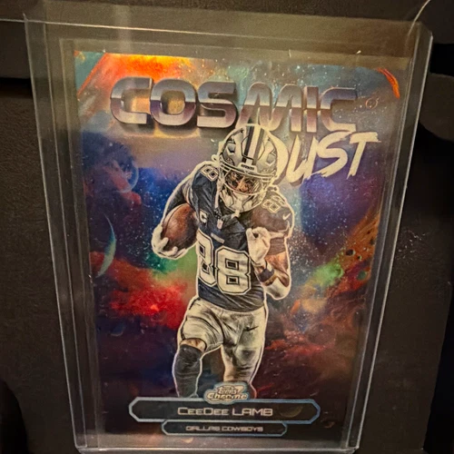2025 Topps Cosmic Chrome CeeDee Lamb Base (RAW)